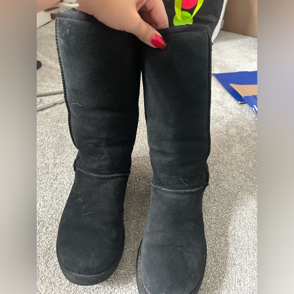 Black Classic Tall Ugg Australia Size 8 Boots